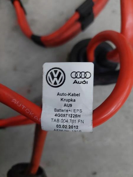 AUDI A6 C7 3.0 TDI BATTERIEKABEL 4G0971225H Product image