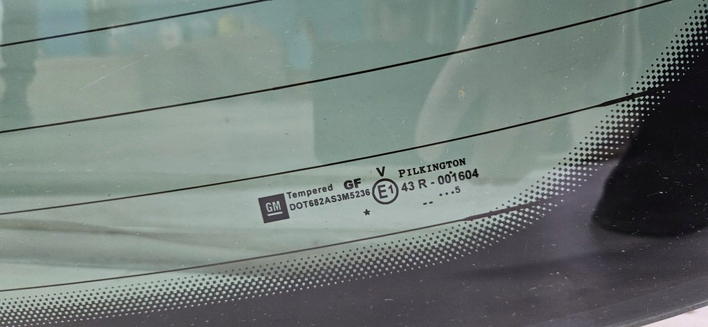 HECKSCHEIBE OPEL ASTRA H COMBI 2004-2010 Product image