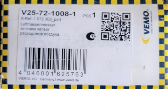 Ford Focus MK1 1,4 16 V 1,6 16 V MK2 1,6 1072308 98AB12B579DA Product image