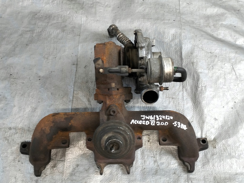 HONDA ACCORD VI 2.0D 00r ​​​​TURBOLADER GARRETT PMF 100440 GT1549 Product image