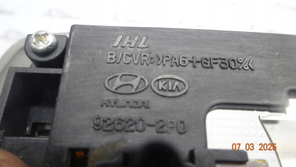 Kia Sorento II 4x4 10R Lampe Beleuchtungskabine 9260-2p0 Product image