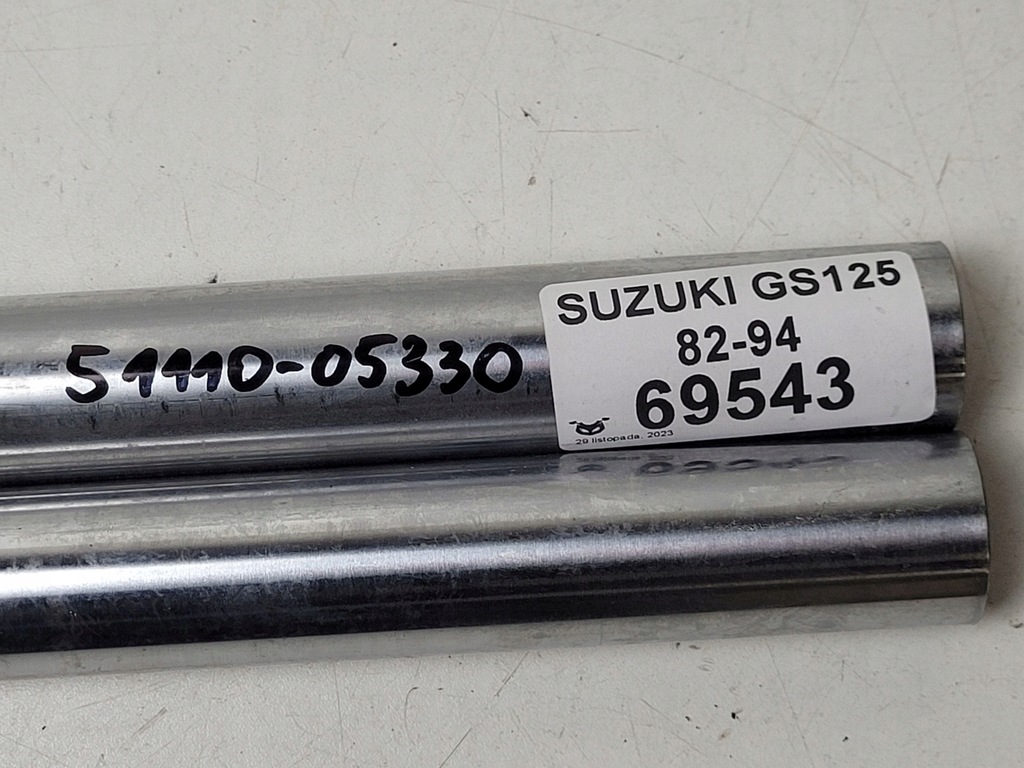 SUZUKI GS 125 82-94 LAGA ROHR LINKS RECHTS VORDERE AUFHÄNGUNG Product image