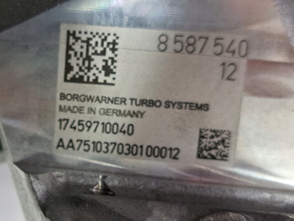 BMW G01 G20 G30 Turboladerturbine 8587540 Product image