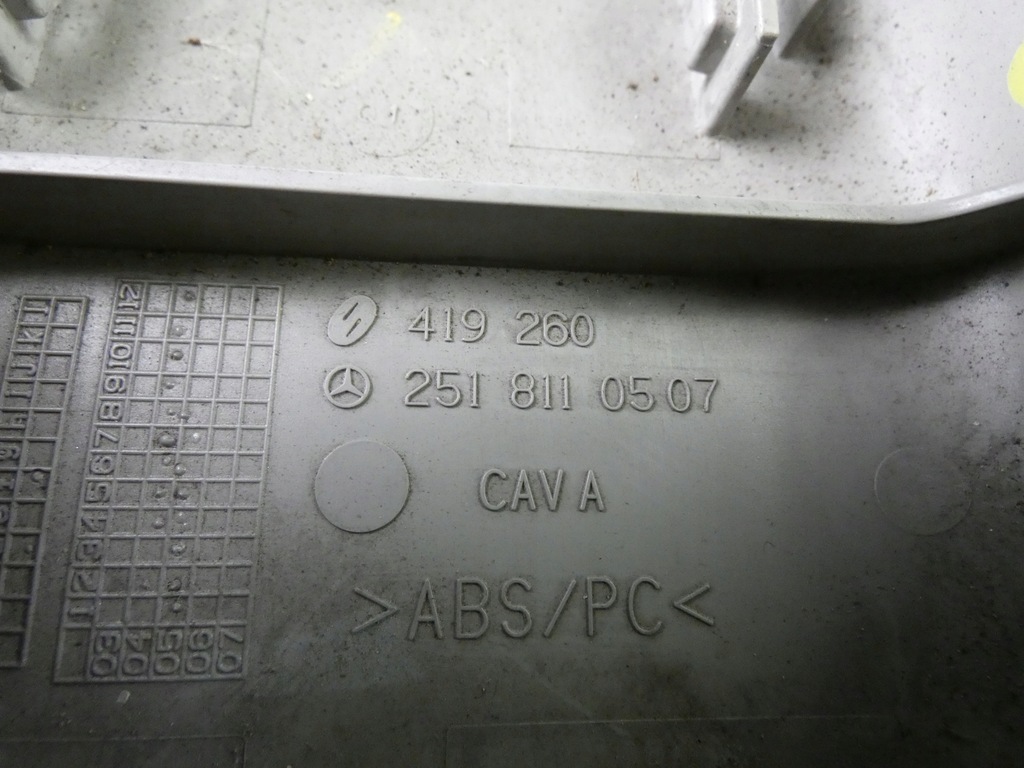 MERCEDES ML W164 ABDECKUNG INNENSPIEGELGEHÄUSE Product image