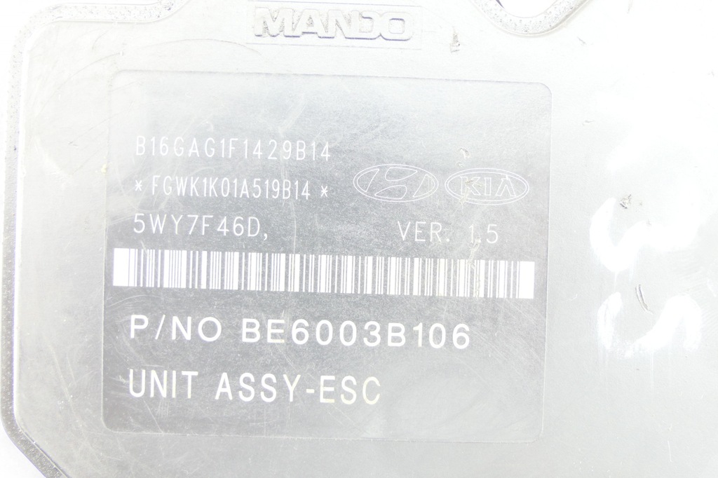 ABS-Pumpe HYUNDAI IX35 BE6003B106 Product image