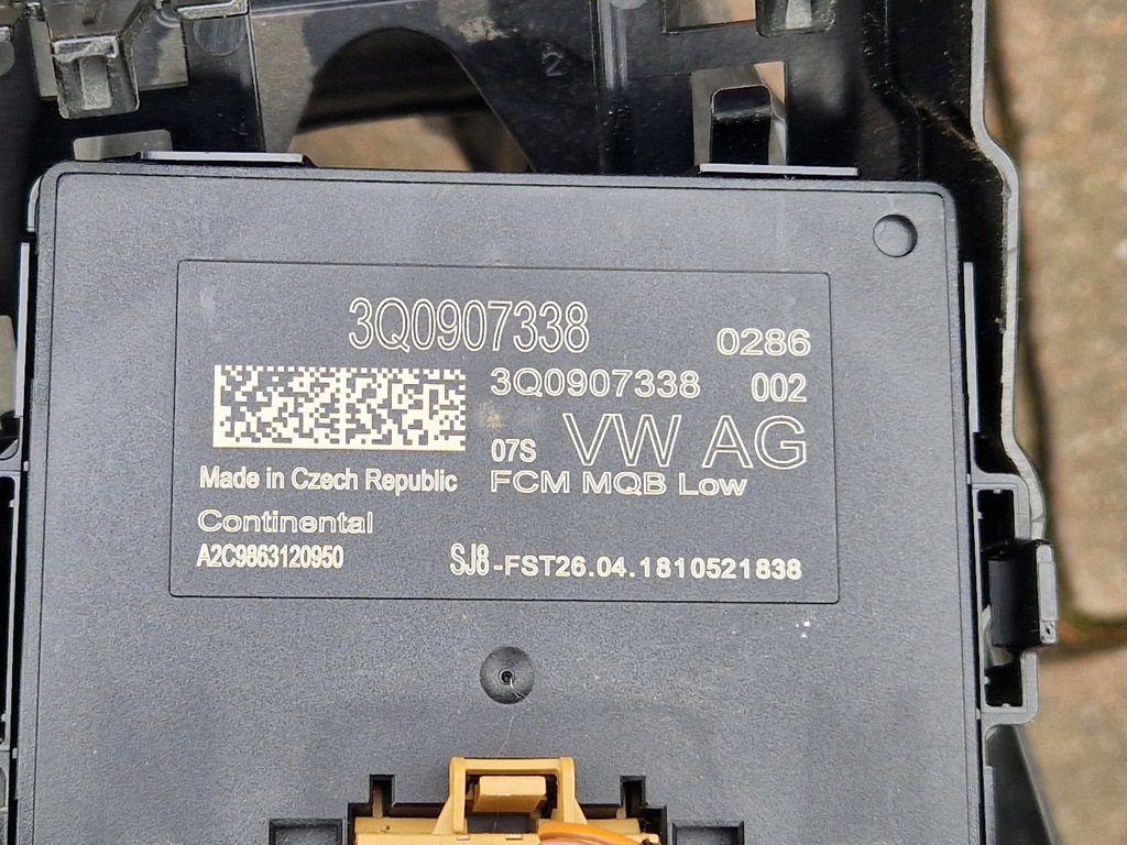 VW Audi Skoda Sitzset von Pedalen Bremsgasmodul 3Q0907338 Product image
