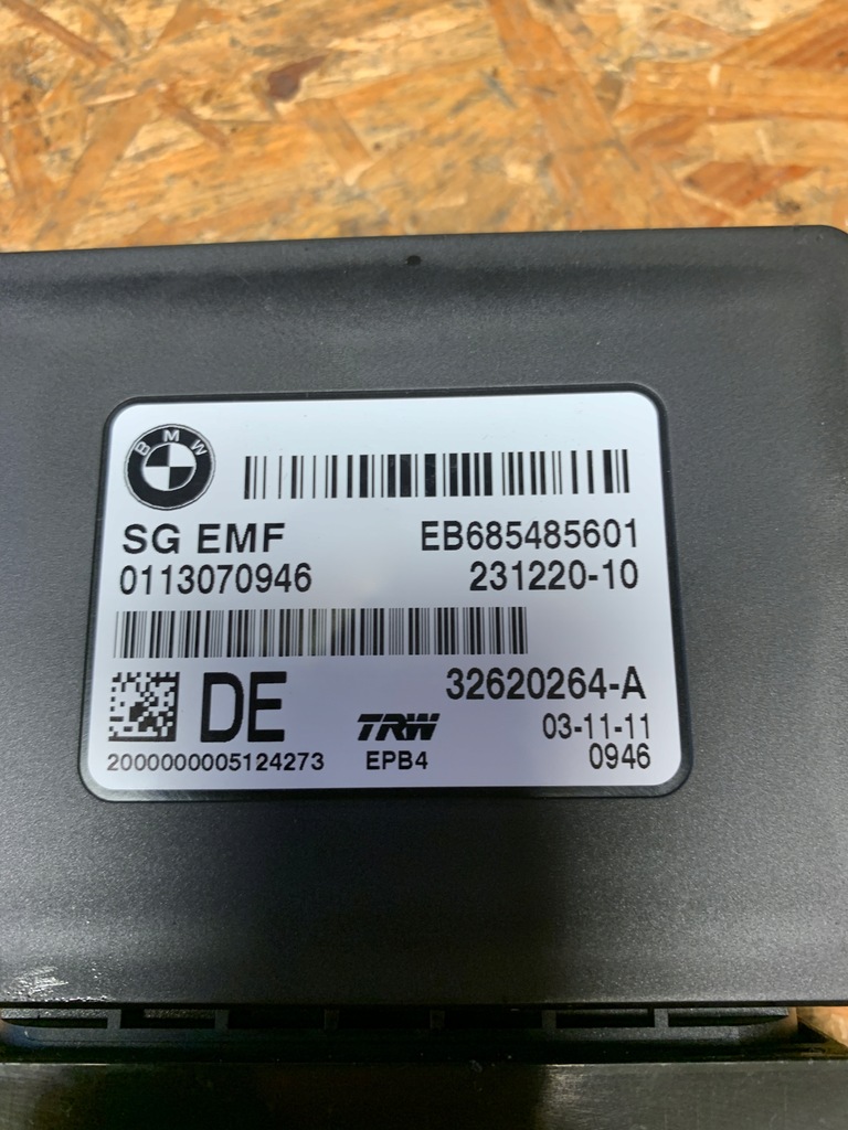 BMW F10 F15 MODUL EMF BREMSSTEUERUNG 6854856 Product image