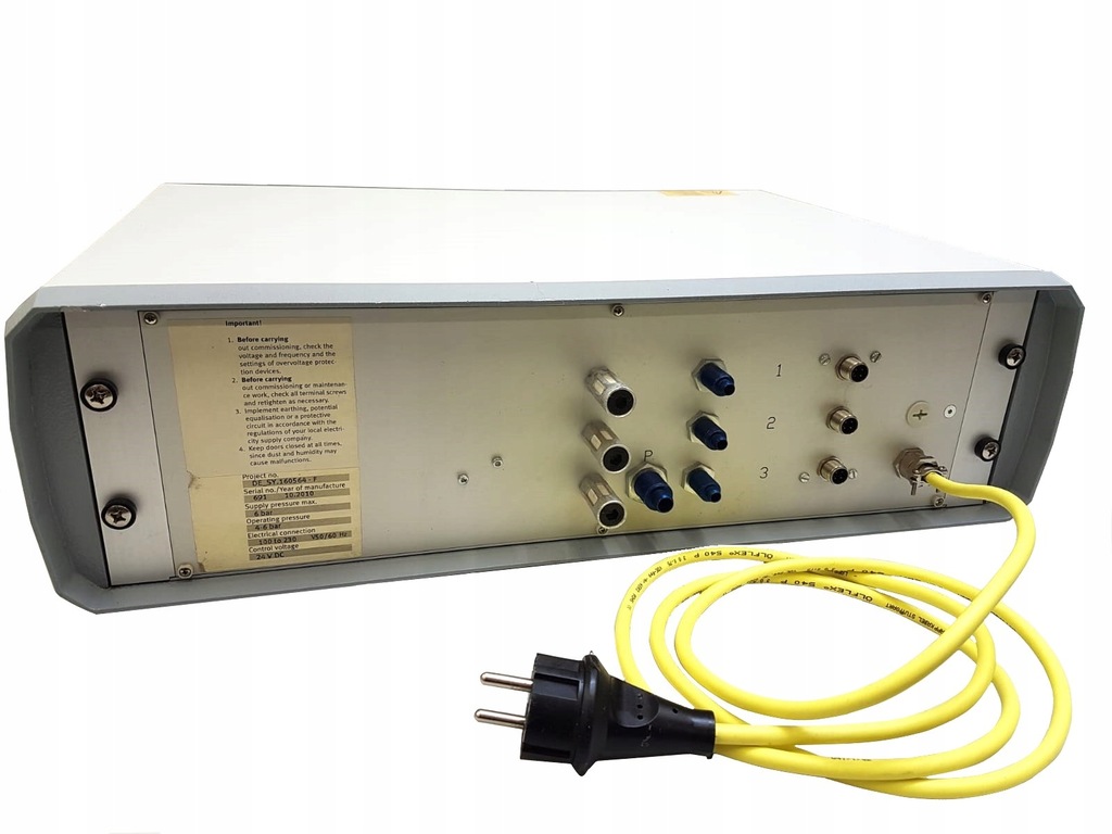 FESTO-BILZ 160564-L Pneumatikpumpeneinheit mit 3 Membranen - GEBRAUCHT Product image