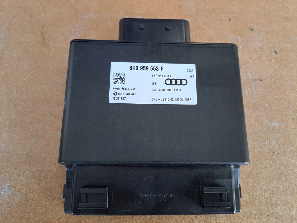 AUDI A6 C7 4G SEDAN LIFT 2.0 TDI CONTROLLER SPANNUNGSSTABILISATOR NEU Product image