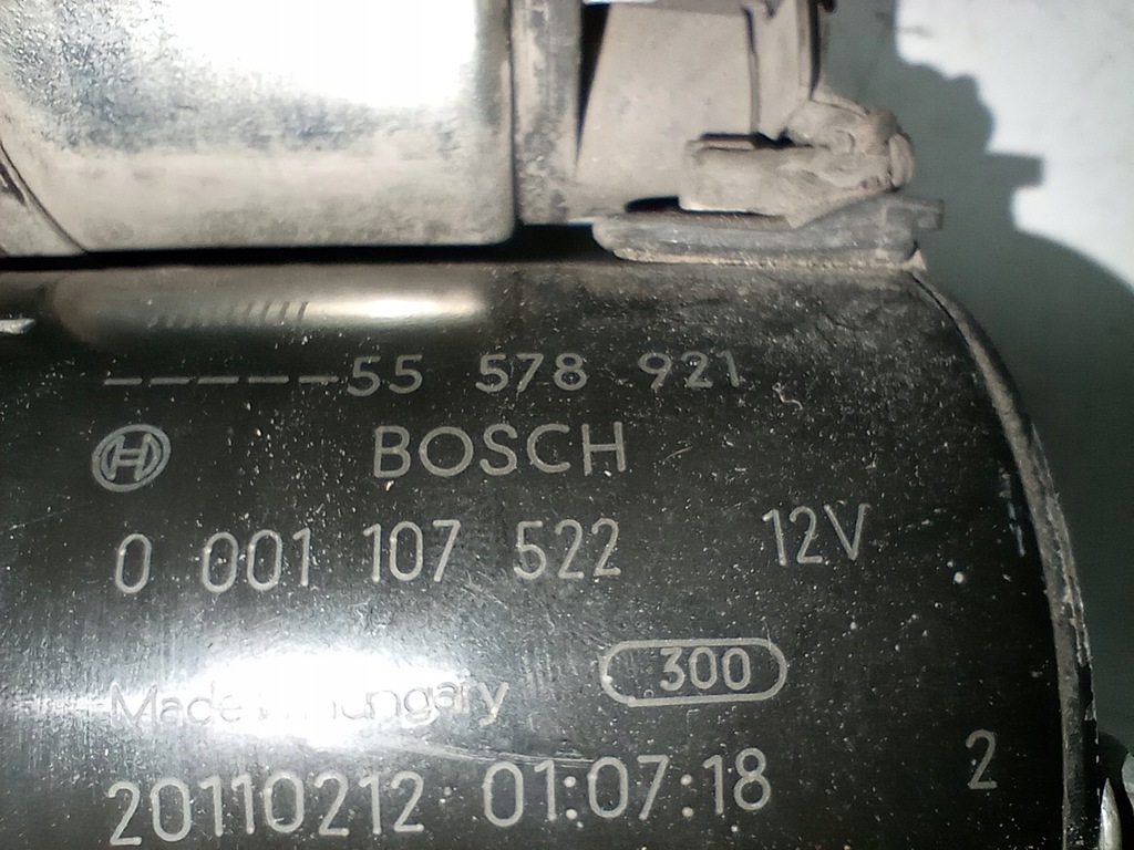BOSCH STARTER 55578921 EUROPA Product image