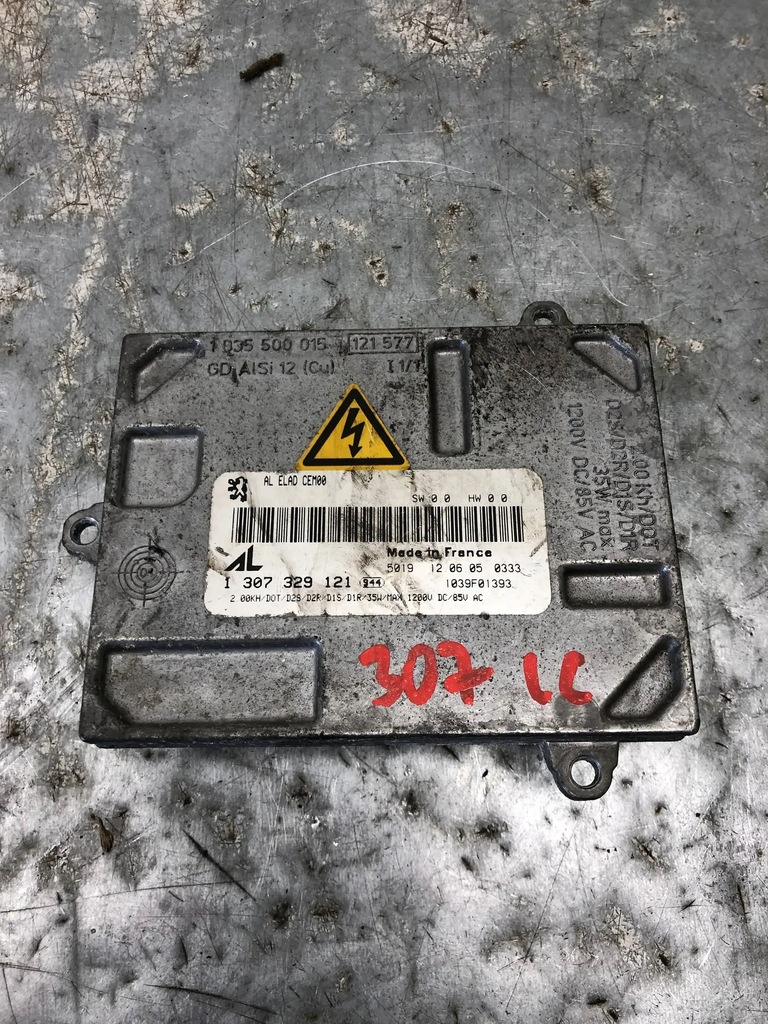 XENON-KONVERTER PEUGEOT 307 CC 1307329121 Product image