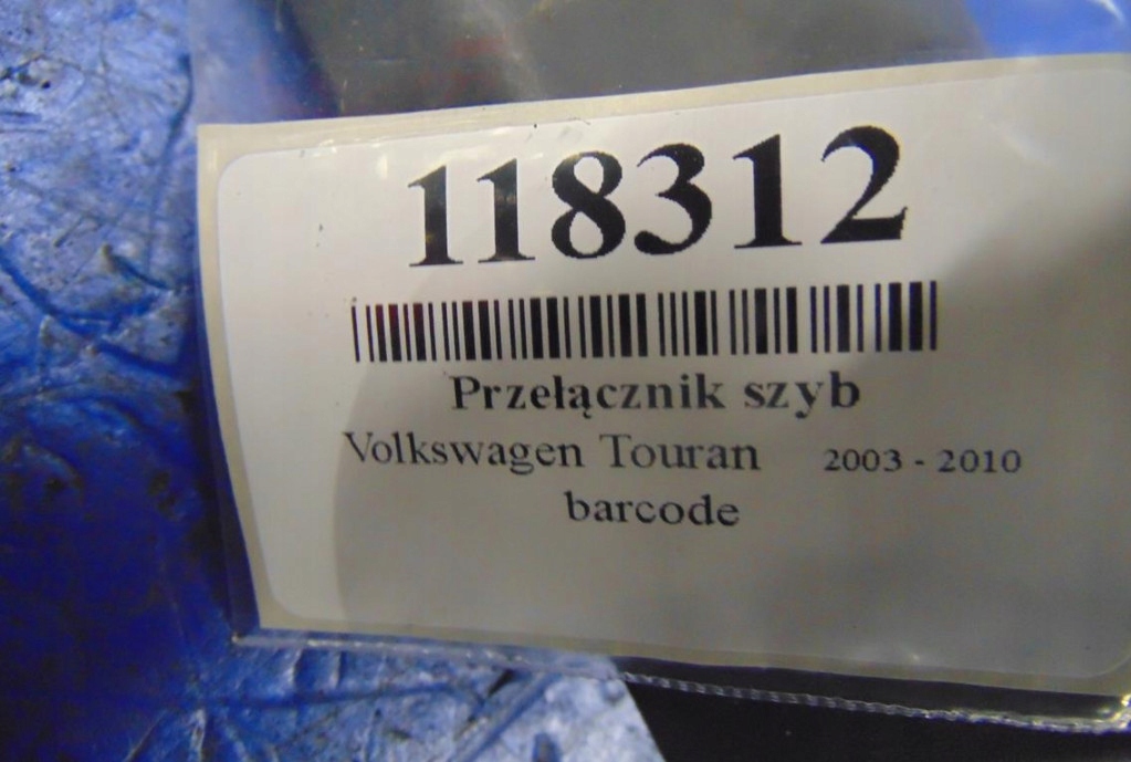 Volkswagen Touran 1.9tdi Glass Switch Product image