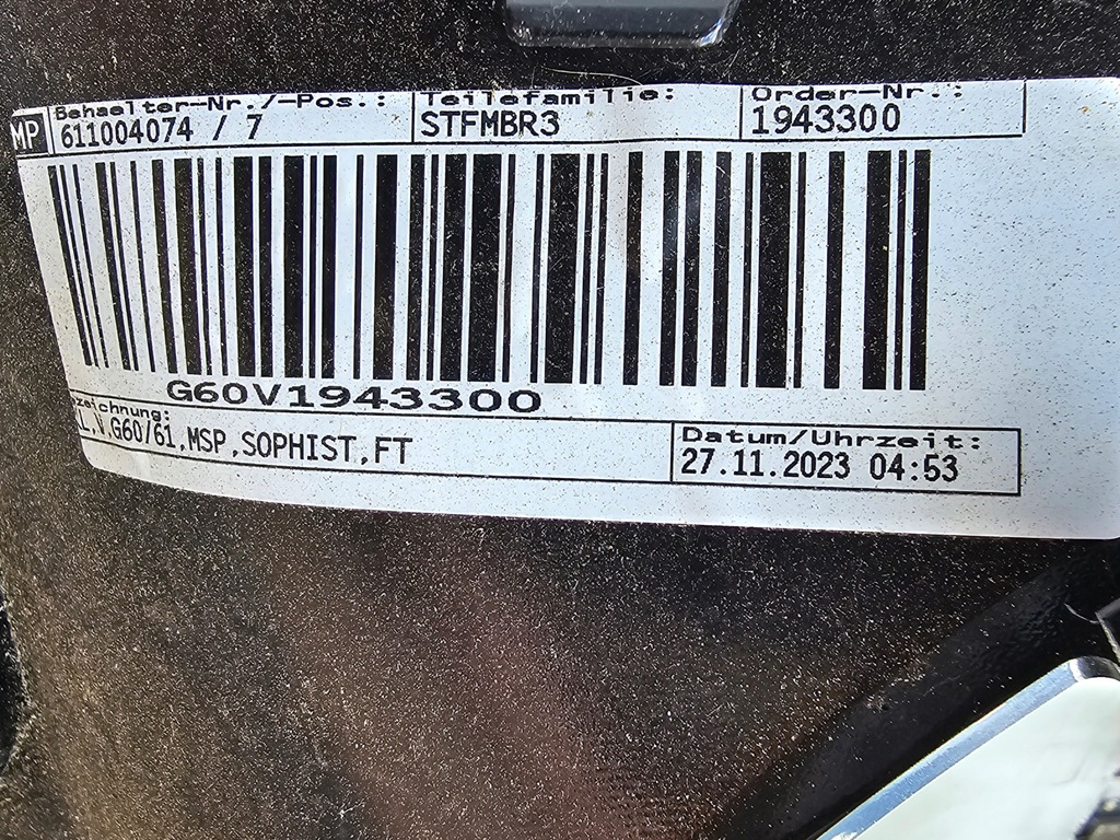 BMW 5 G60 G61 2023– M-Frontstoßstangenpaket Product image