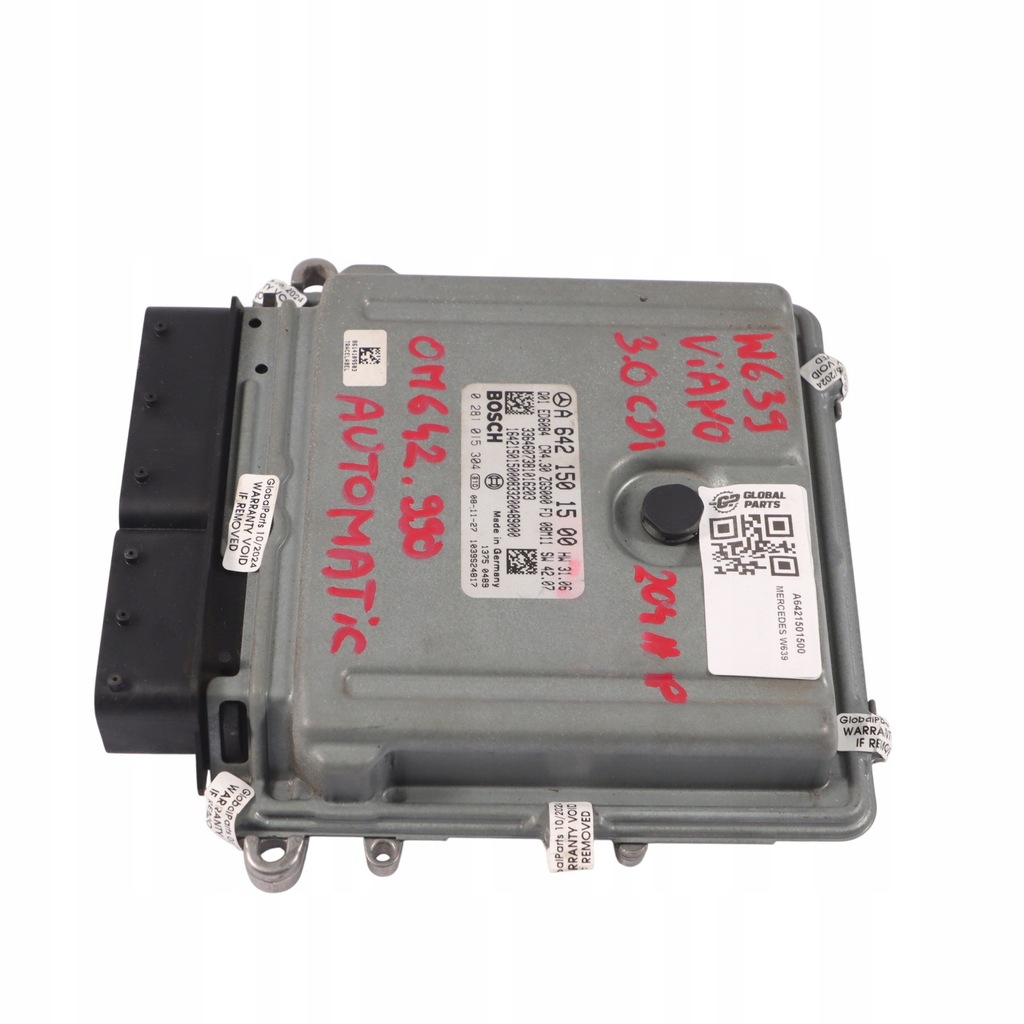 Mercedes W639 3.0CDI OM642.990 ECU A6421501500 Automatischer Motor Product image