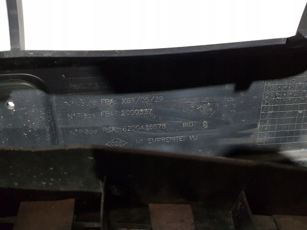 Renault Kangoo 3 III 07-13 Frontstoßstange Product image