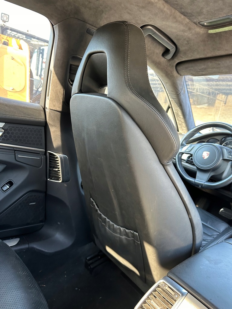 SITZ LEDERSITZE SET VORNE HINTEN BEHEIZTE LEDER PORSCHE PANAMERA 970 EU Product image