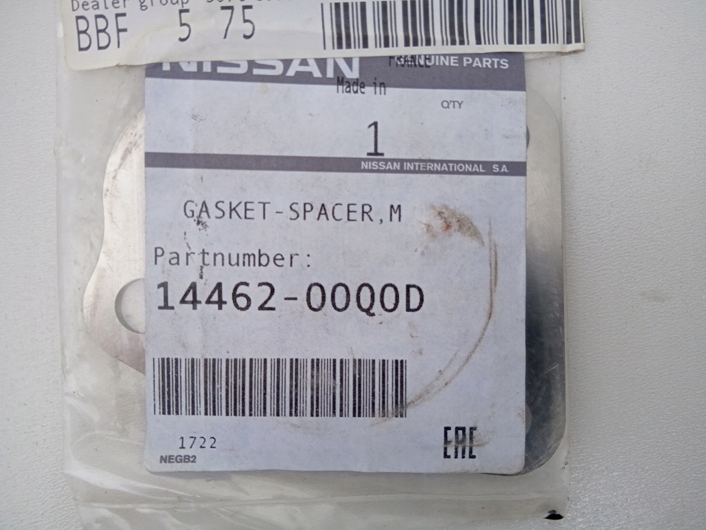 AUSPUFFROHRDICHTUNG NISSAN QASHQAI J10 TIIDA Product image
