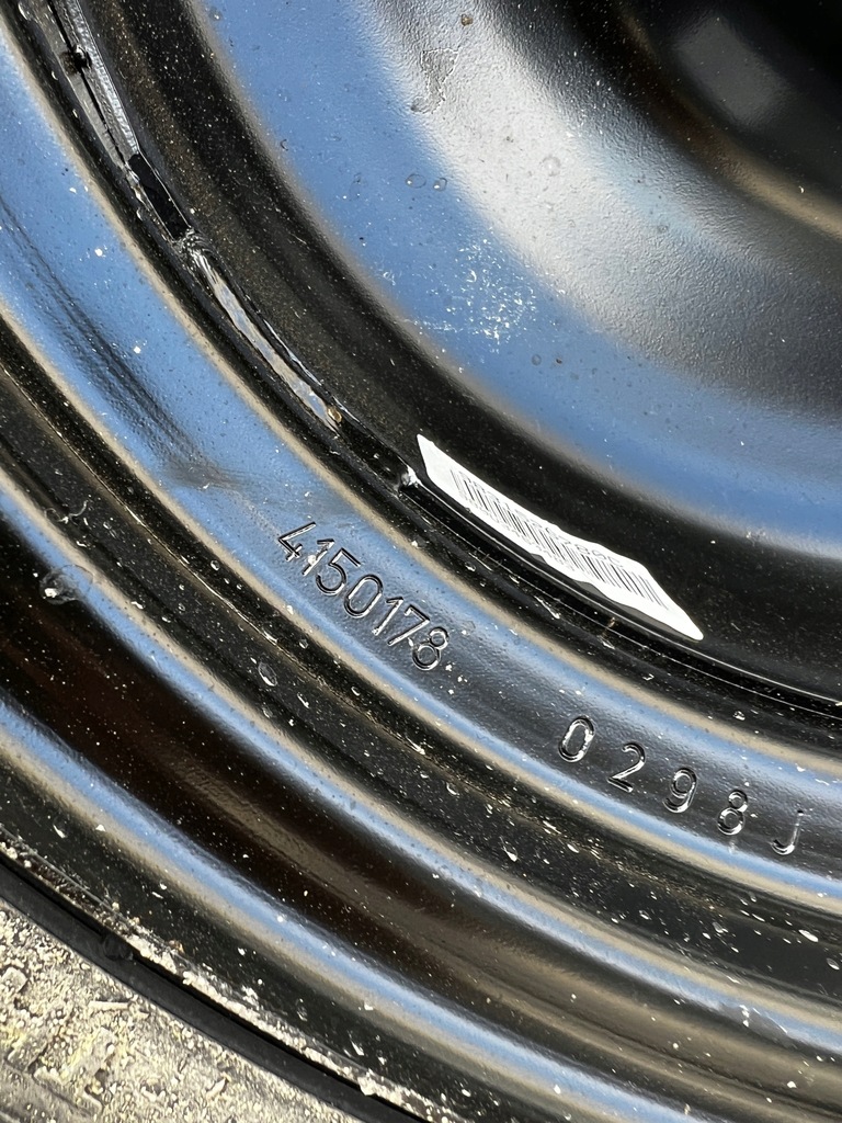 RESERVERAD PEUGEOT 207 125/80 R15 2021R Product image