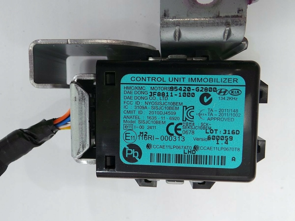 HYUNDAI I30 III 2018 1,6-MOTOR-COMPUTER-KIT Product image