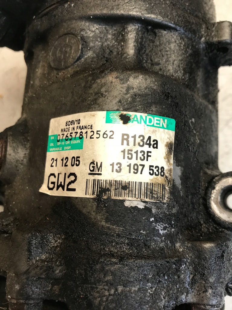 KLIMAANLAGE-KOMPRESSOR OPEL CORSA MERIVA 13197538 Product image