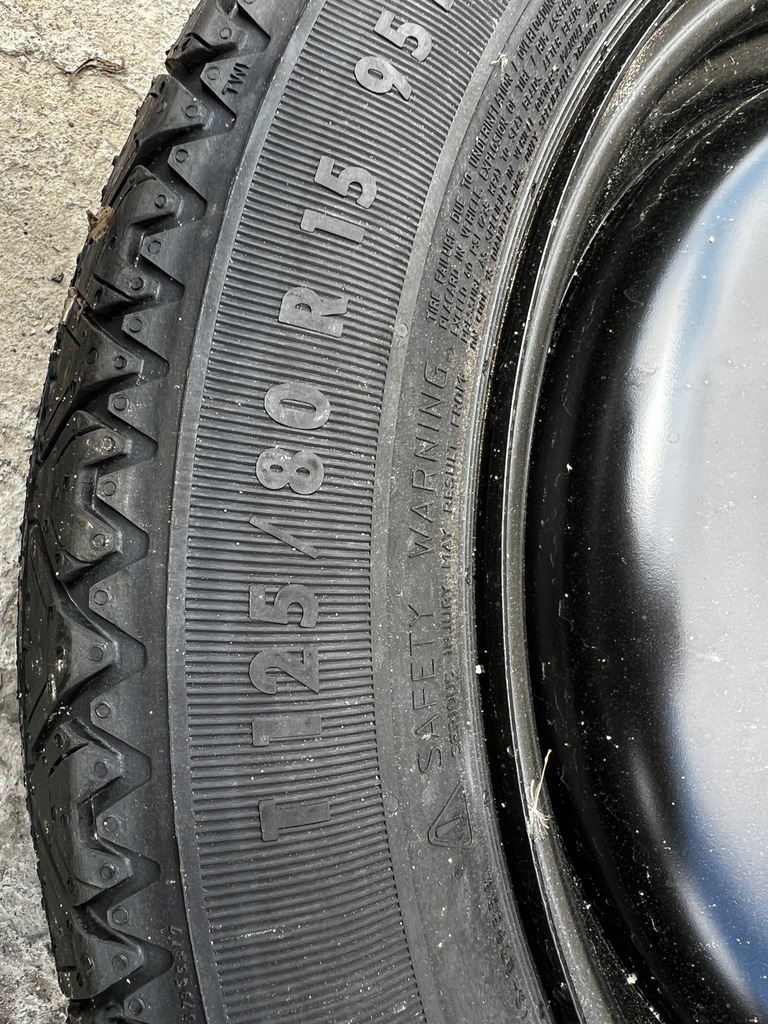RESERVERAD PEUGEOT 207 125/80 R15 2021R Product image