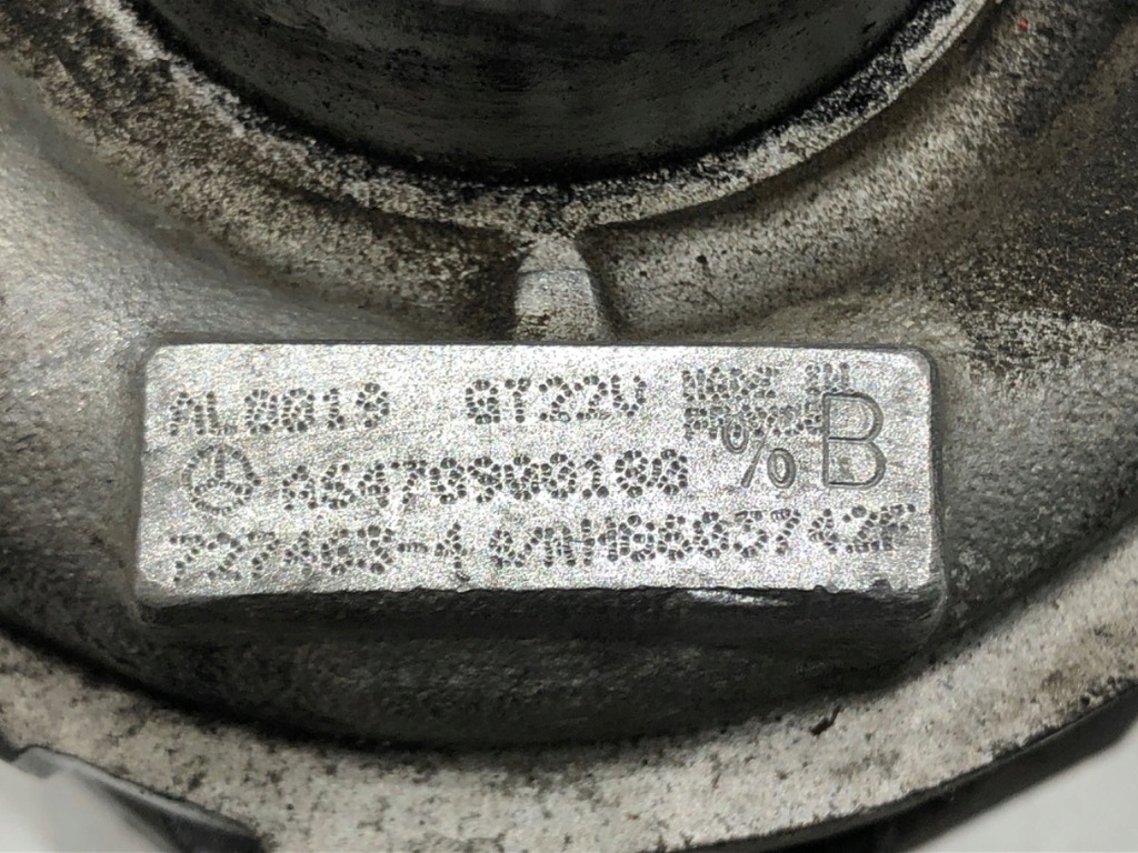 TURBOLADER MERCEDES W211 A6470900180 2,7 177KM 02-09 TURBOTURBINE Product image