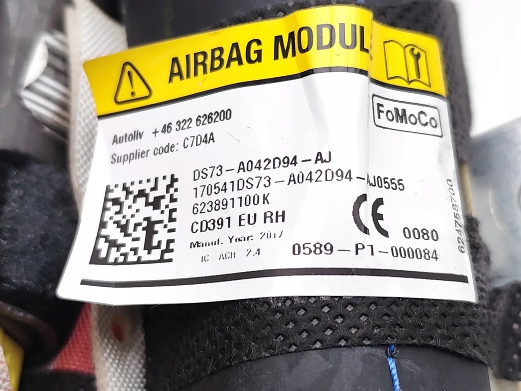 Ford Mondeo Airbag an der richtigen Decke 2017 Fließheck Product image