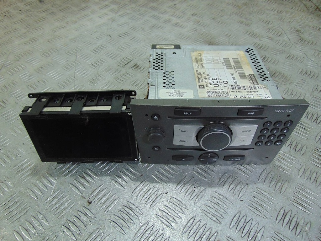 RADIO CD NAVI OPEL VECTRA C Product image