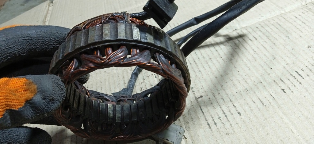 YAMAHA XJ 600 84-89 XS 400 LICHTMASCHINE STATOR LICHTMASCHINE WICKLUNG Product image
