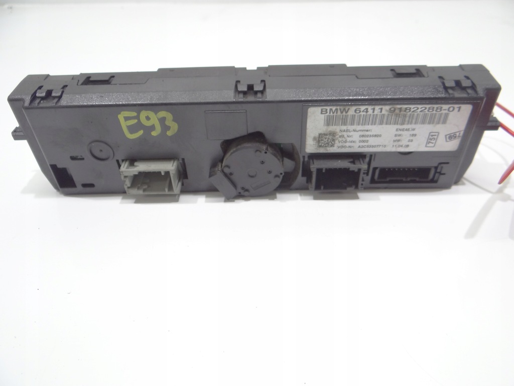 BMW E92 E93 9182288 Klimaanlage Product image