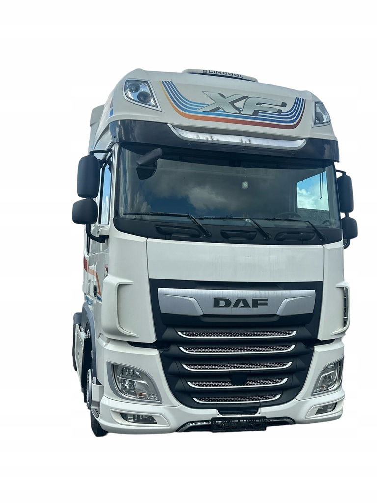 DAF XF 106 EURO6 480 LIFT CABIN STOßSTANGE FRONTGRILL HALOGEN LAMPENMASKE Product image