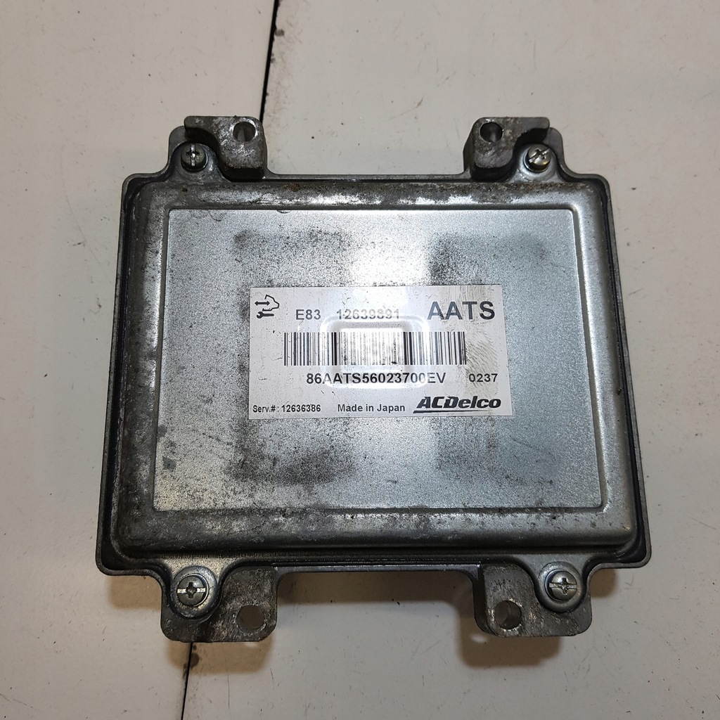 Motor Computer Controller Opel Astra J 1.4 B 2010 12636386 12639891 Product image
