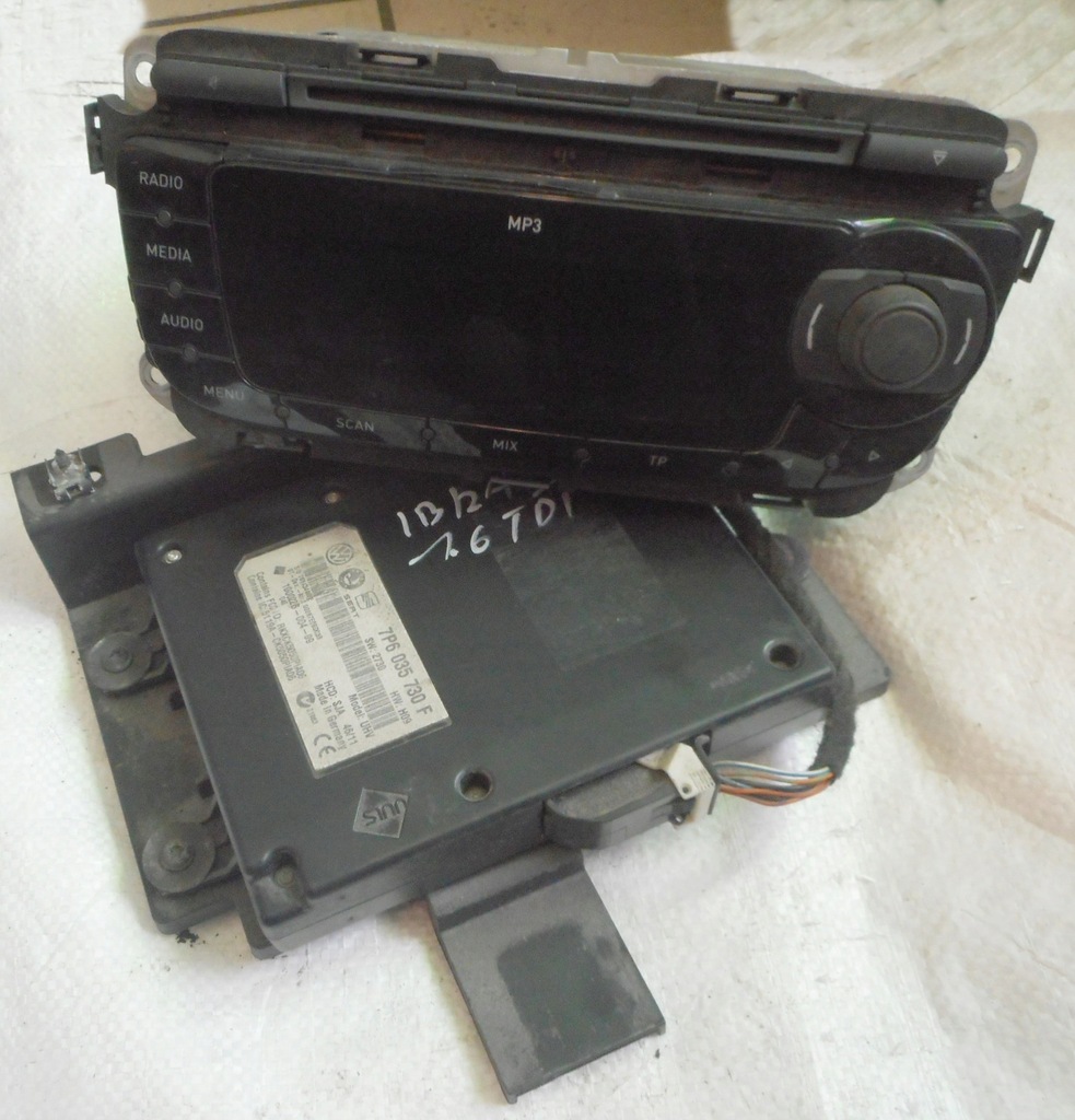 SEAT IBIZA IV 08-12 RADIO CD MP3 6J1035153G MODUL Product image