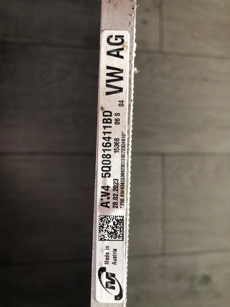 Klimakühler VW, Skoda, Audi, 5Q0816411BD Product image