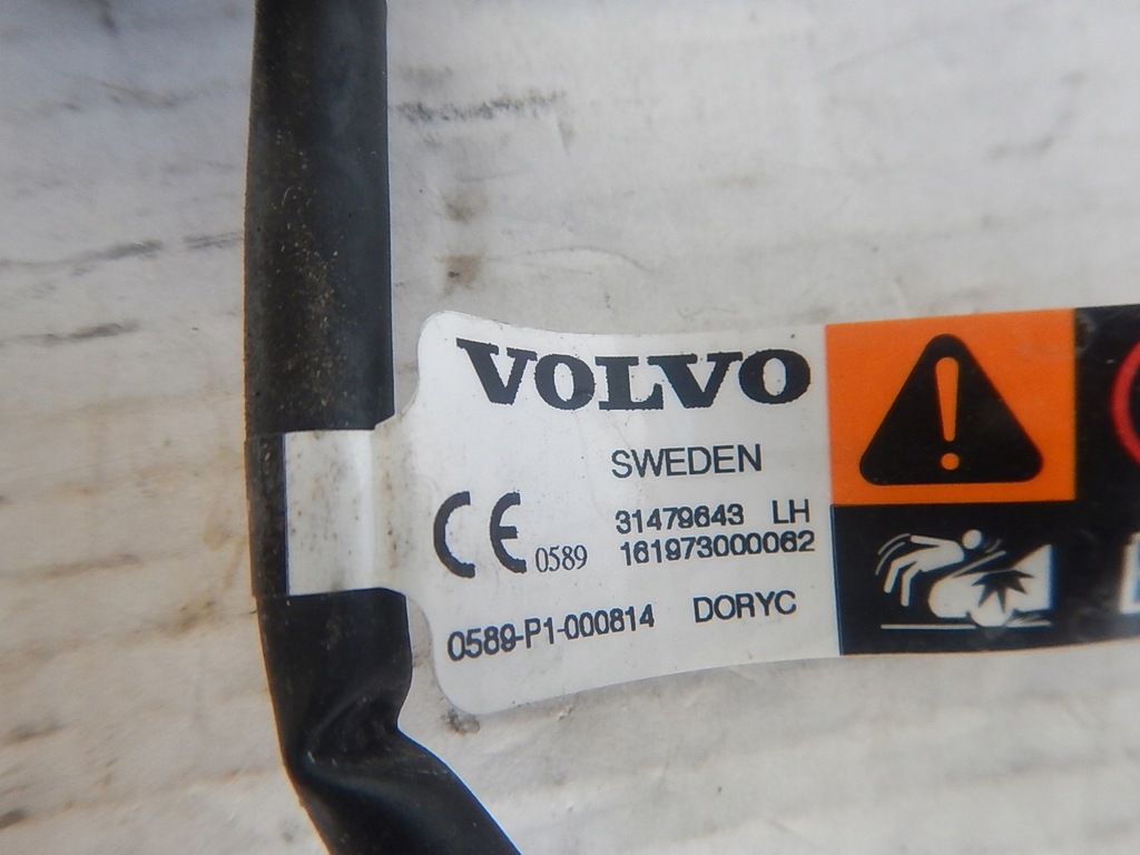 VOLVO S90 V90 II 15-SCHARNIER-KARTUSCHE PYROTECHNIK Product image