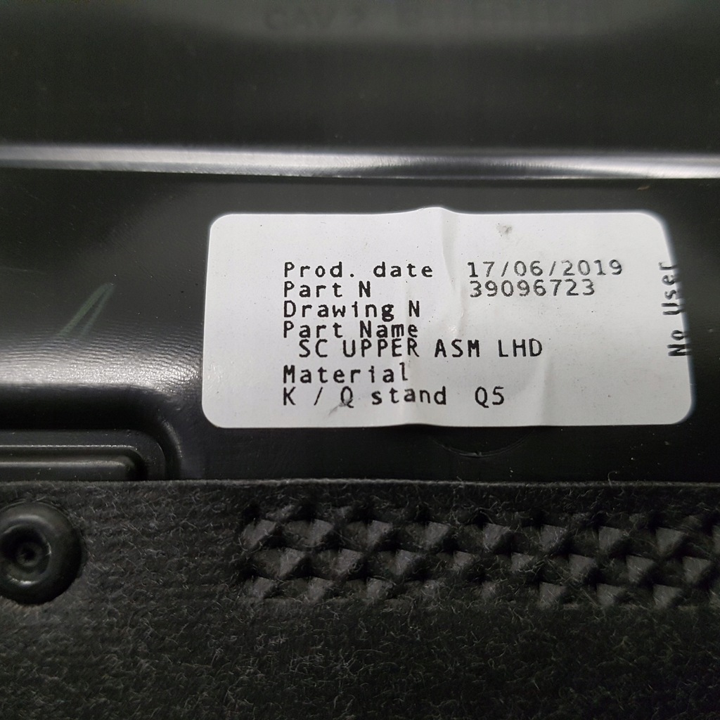 LENKRADABDECKUNG OPEL ASTRA K Product image