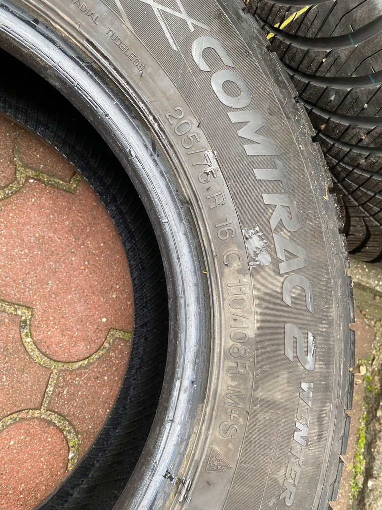 2 Stück VREDESTEIN Comtrac 2 Winter 205/75/16 C 110/108R 8 mm Product image