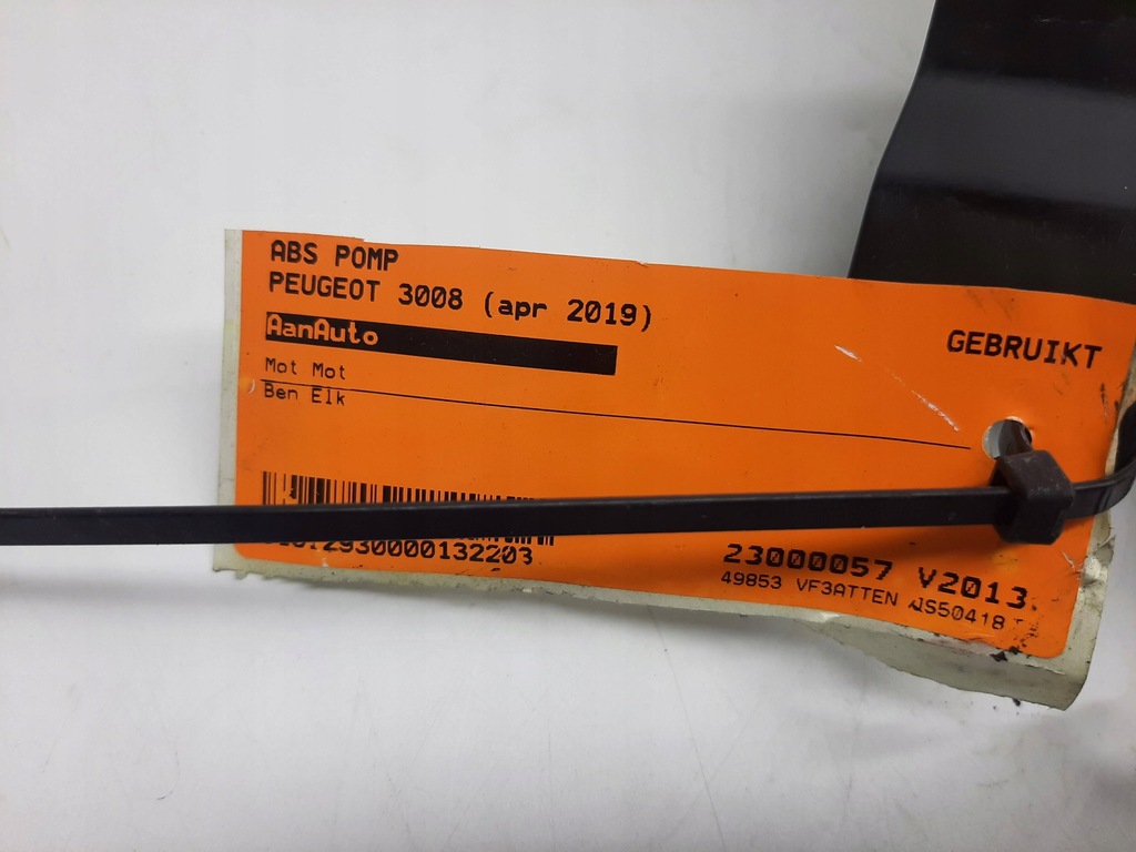 PEUGEOT 3008 PUMPENSTEUERUNG ABS-MODUL 9833214480 9824311280 970203 190209 Product image