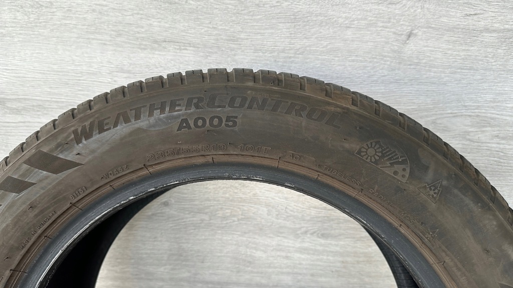 1X BRIDGESTONE WeatherControl A005 235/55R19 8,7mm Product image