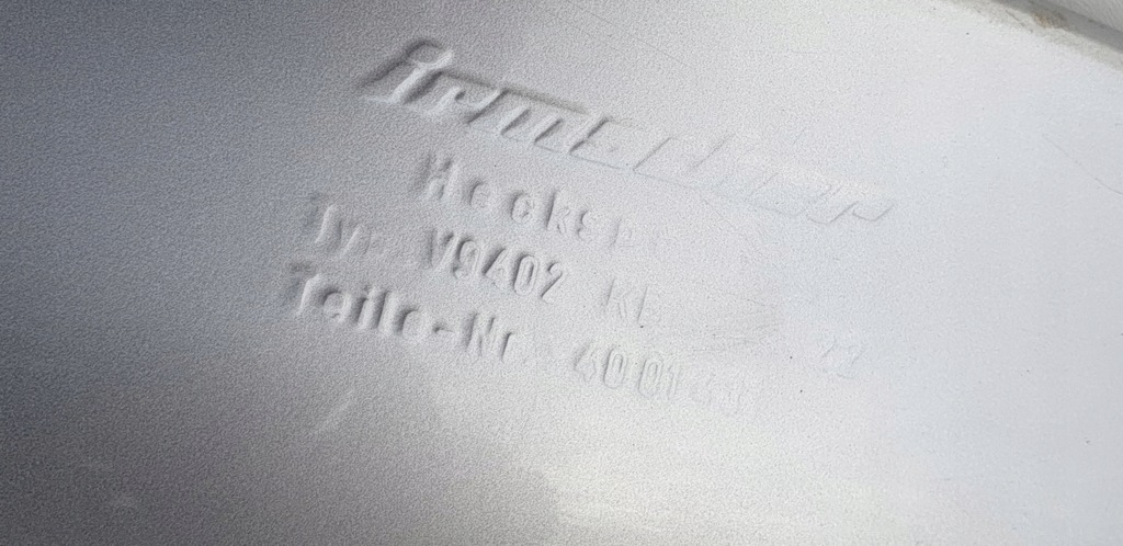Opel Omega B FL C Spoiler Ducktail Querruder Spoiler Irmscher Klappenlippe Product image
