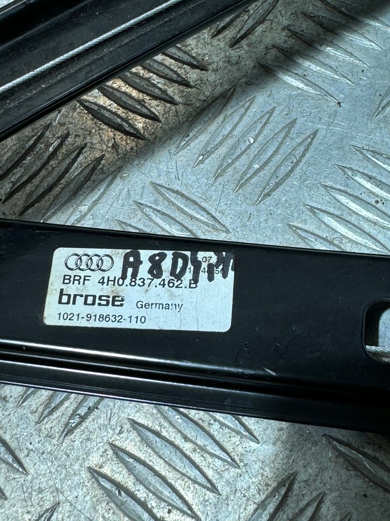 Fensterhebermechanismus vorne rechts Audi A8 D4 4H 4h0837462b Product image