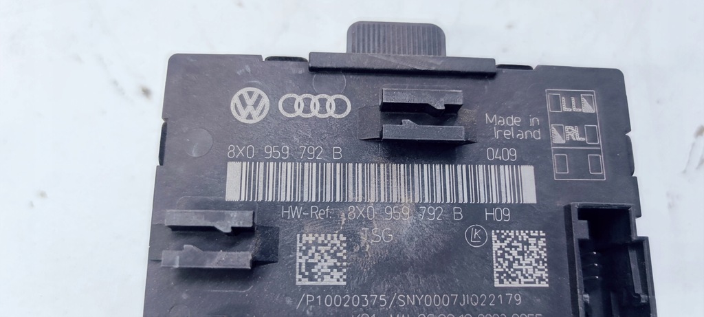TÜRSTEUERMODUL AUDI A1 8X Q3 8U 8X0959792B Product image