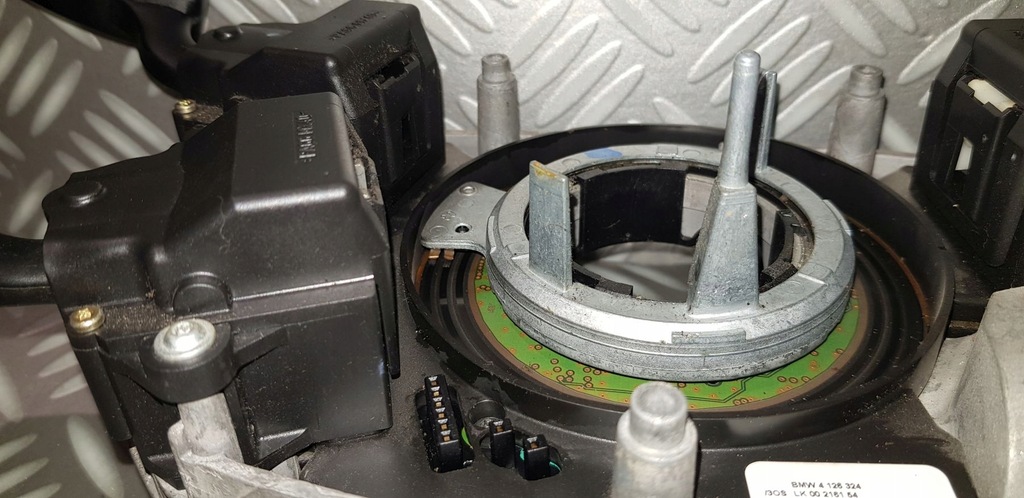 BMW 5 E60 E61 E63 Schaltband Lenkwinkelsensor Aktivlenkung 6938693 Product image