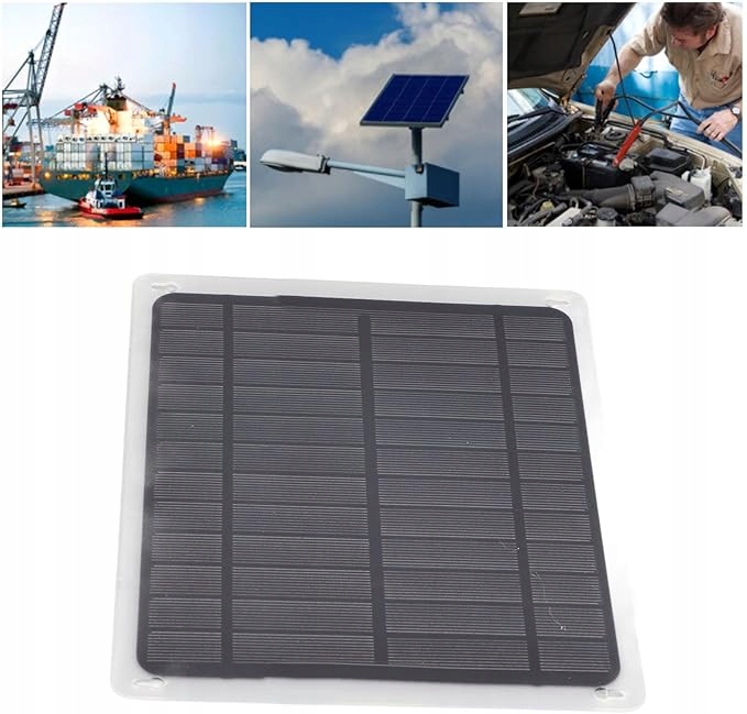 SOLARPANEL / LADEGERÄT SOLAR 20W 12V FÜR Garosa AUTO NACH RÜCKGABE! Product image
