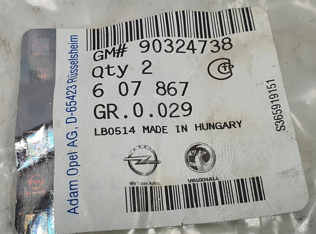 KOPFDICHTUNG OPEL OMEGA A 90324738 Product image