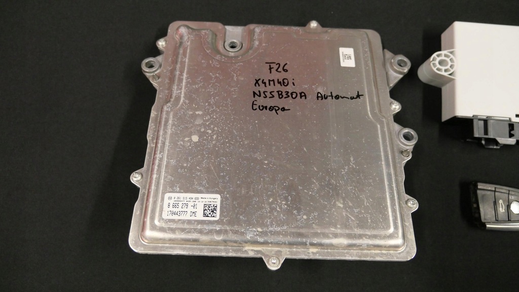 BMW X4 F26 Cas4 Computer Starter Set N55B30A Motor Controller Product image