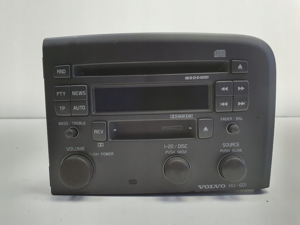 Volvo S60 I V70 II XC70 RADIO CD Radioplayer HU-601 9496564-1 Product image