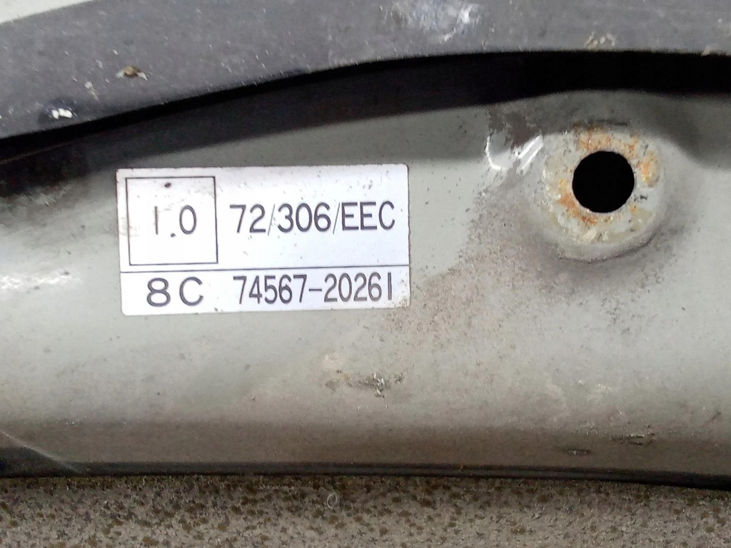 7456720261 Toyota-Haube Product image