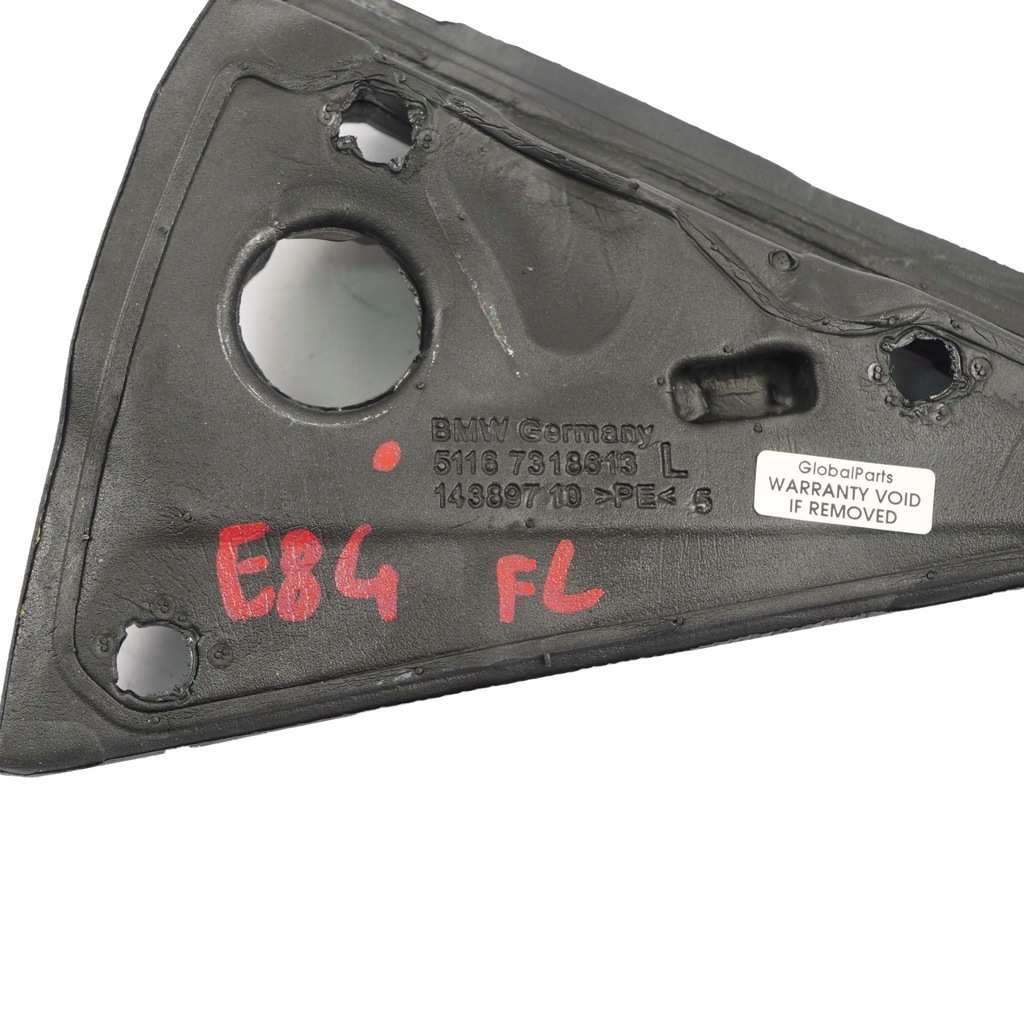 BMW E84 Triangle Schallschutzspiegel links 7318613 Product image