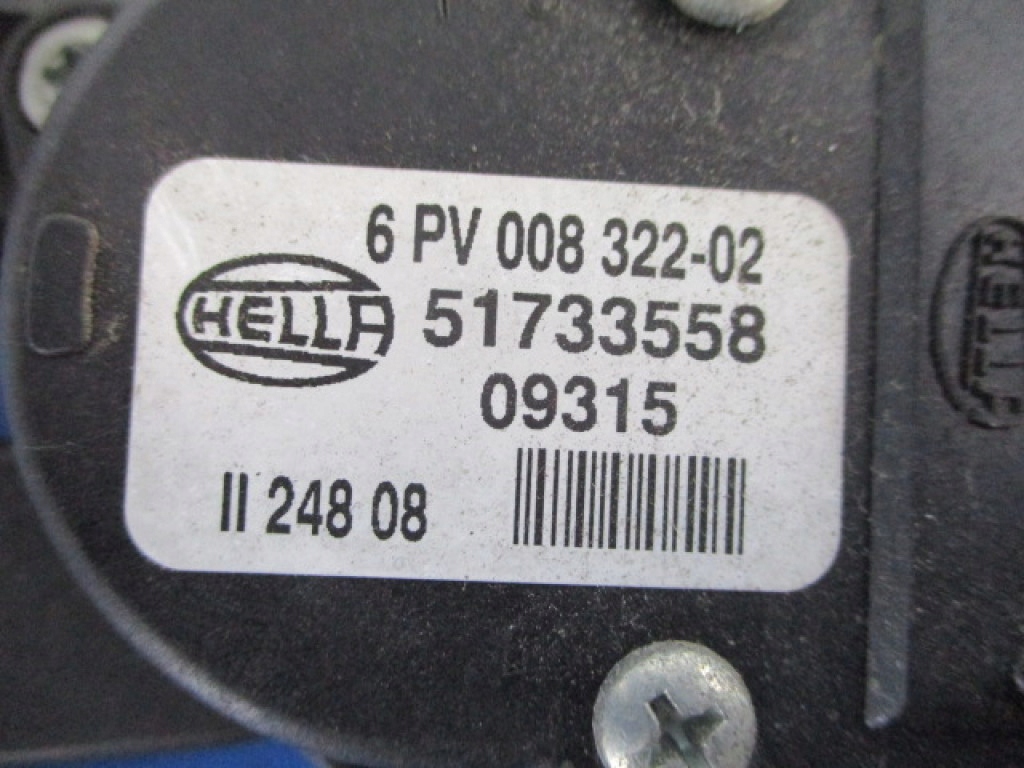 FIAT CROMA II 2 1.9JTDM 05-11 GASPEDAL + POTENTIOMETER HELLA 6PV008322-02 Product image